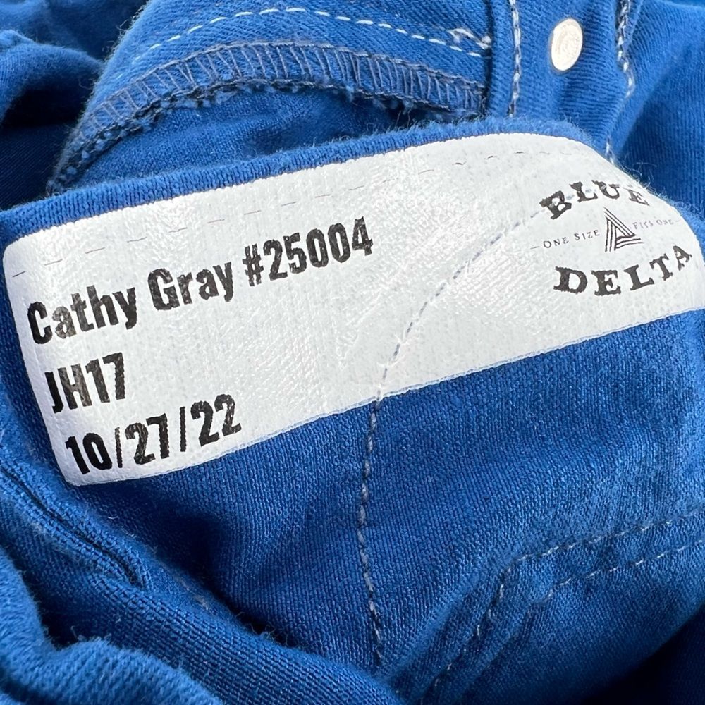 Blue Delta Jeans In Blue - Picture 4 of 8